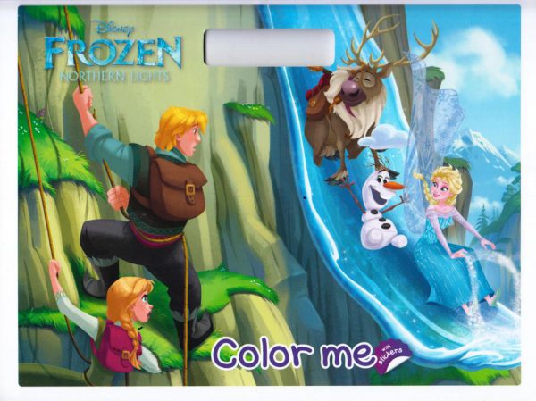 Disney FROZEN Color me with stickers
